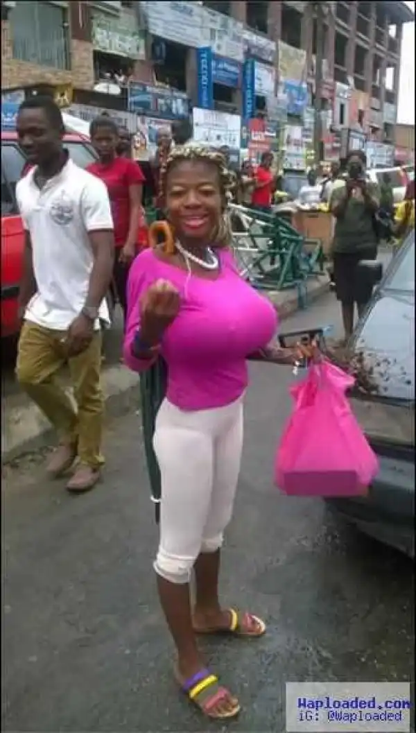 See The Lepacious Slim Girl With Huge Breasts That Got The Internet Buzzing